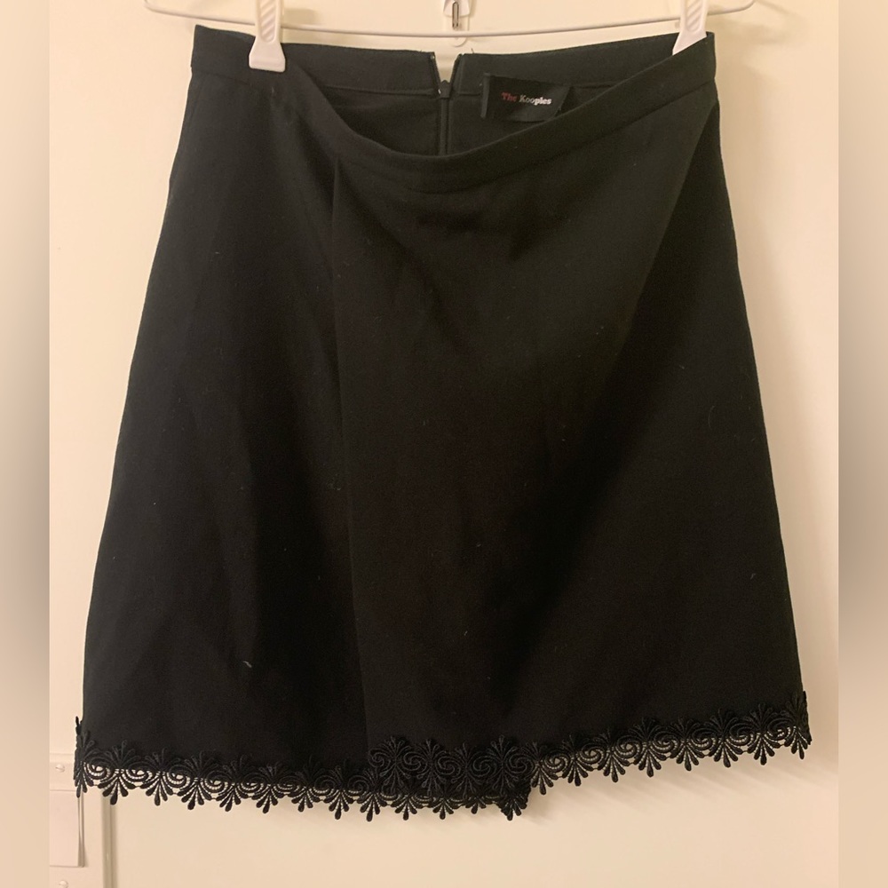 The Kooples Black Skirt Medium